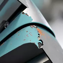 Edge Coverage Problems in Powder Coated Heavy Equipment Parts