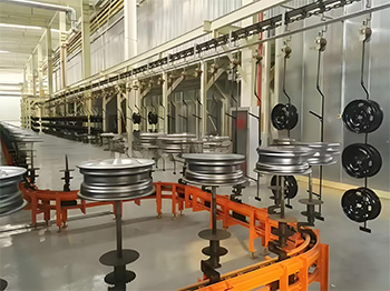 Powder Coating for Automobile Wheels