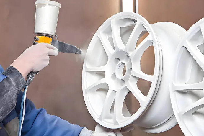 Automobile Wheels Powder Coating