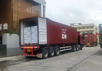 Container Stuffing for Powder Coating
