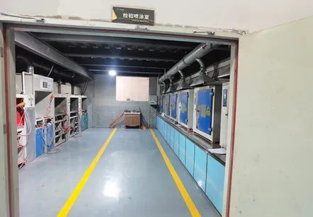 Inspection Spraying Room for Powder Coating