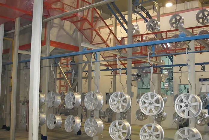 Powder Coating for Automobile Wheels