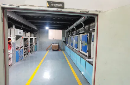 Inspection Spraying Room for Powder Coating