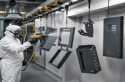 Powder Coating for Sheet Metal Parts