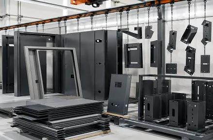 Powder Coating for Elevator Parts